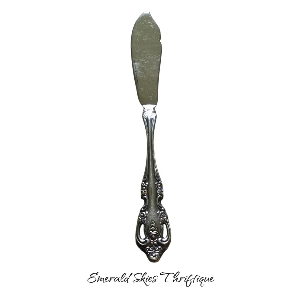 Oneida Brahms Set of 7 Community Stainless Flatware serving utensils